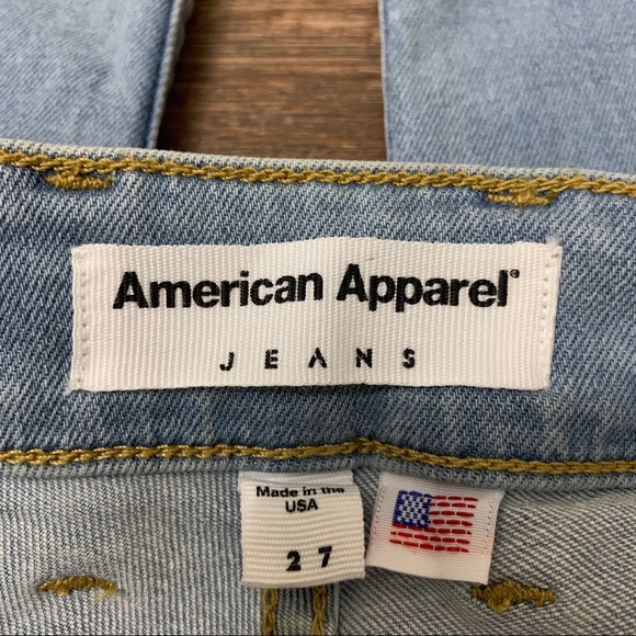 American Apparel | Light Wash Skinny Jeans - Picture 9 of 12